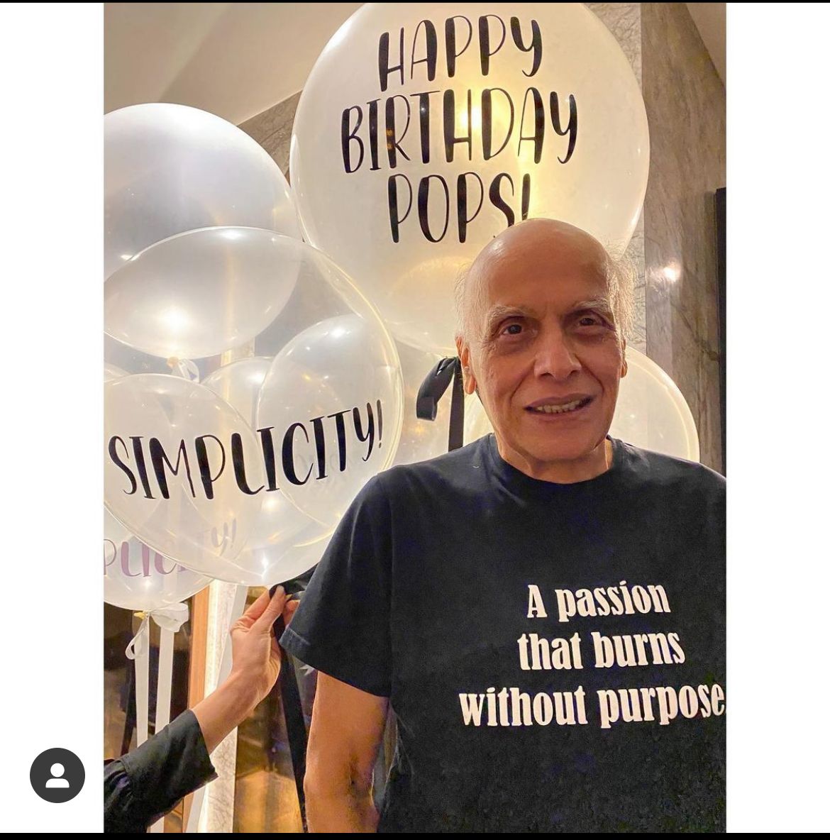 Mahesh Bhatt's birthday celebration